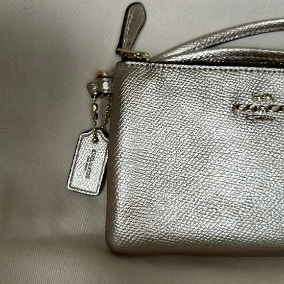 Coach Metallic Wristlet - Picture 3 of 6